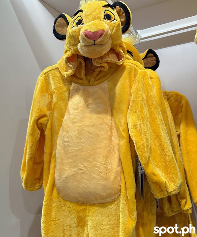 Simba Hooded Onesie for Kids.